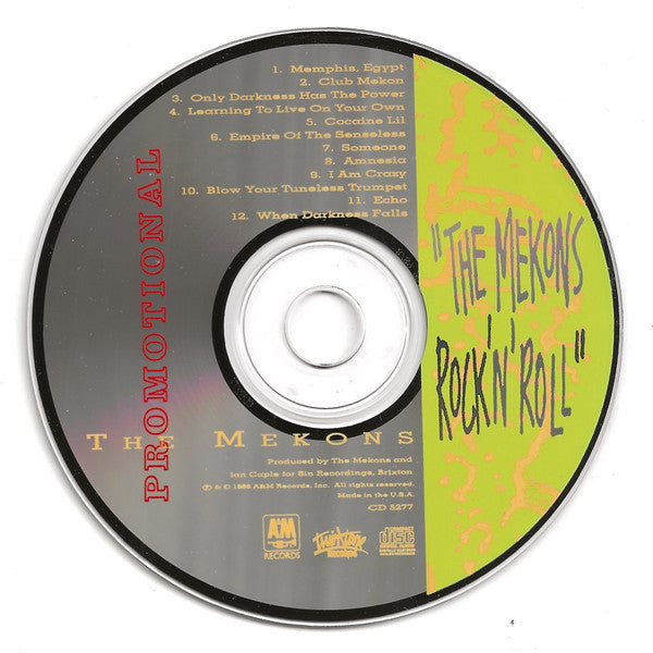 The Mekons : The Mekons Rock 'N' Roll (CD, Album, Promo)