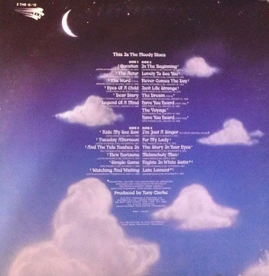 The Moody Blues : This Is The Moody Blues (2xLP, Comp, TH )