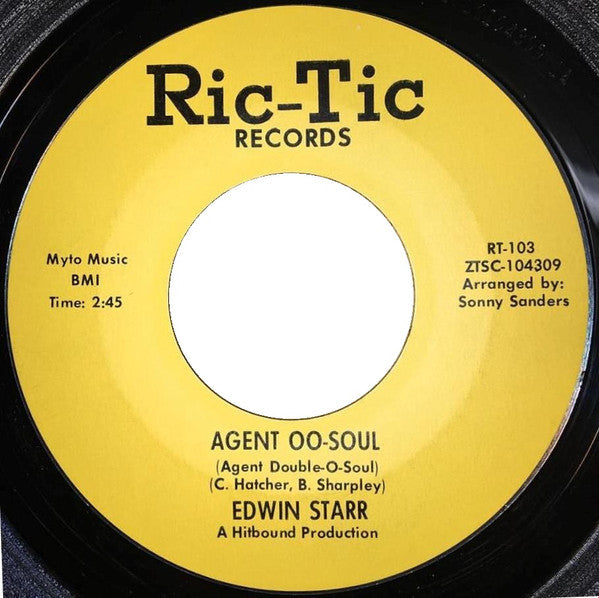Edwin Starr : Agent 00-Soul (7", Single)