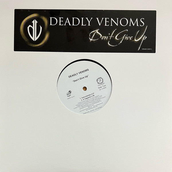 Deadly Venoms : Don't Give Up (12", Promo)
