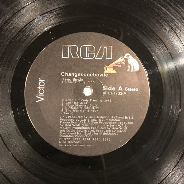 David Bowie : ChangesOneBowie (LP, Comp, RE)