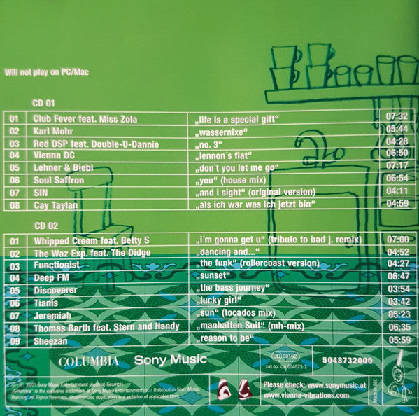 Various : Vienna Vibrations 2 - The 2nd Gathering (2xCD, Comp)