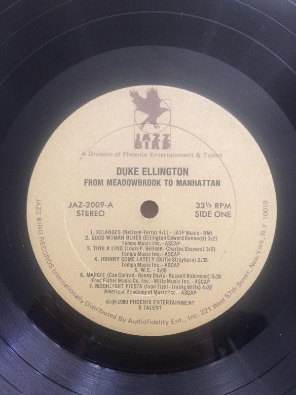 Duke Ellington : From Meadowbrook To Manhattan (LP)