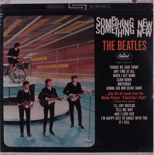 The Beatles : Something New (LP, Album, RE, Jac)
