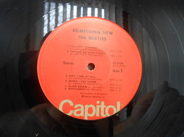 The Beatles : Something New (LP, Album, RE, Jac)