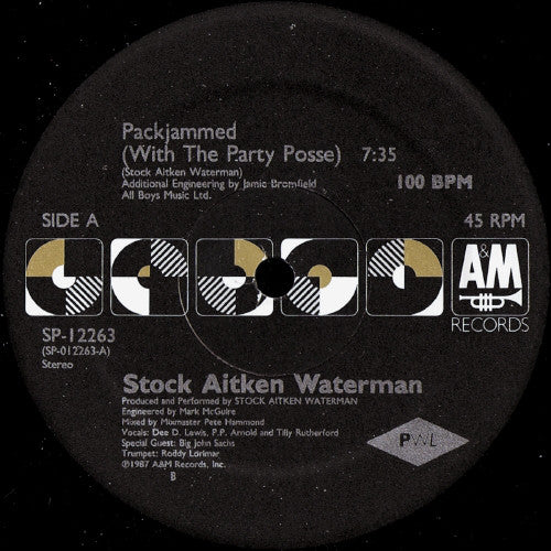 Stock, Aitken & Waterman : Packjammed (With The Party Posse) (12")