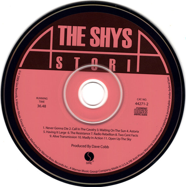 The Shys : Astoria (CD, Album)