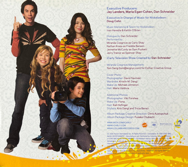 Various : iCarly (Music From And Inspired By The Hit TV Show) (CD, Album, Comp, Gat)