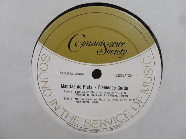 Manitas De Plata : Flamenco Guitar (LP, Mono)