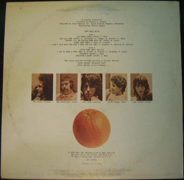 Jeff Beck Group : Jeff Beck Group (LP, Album, Ter)