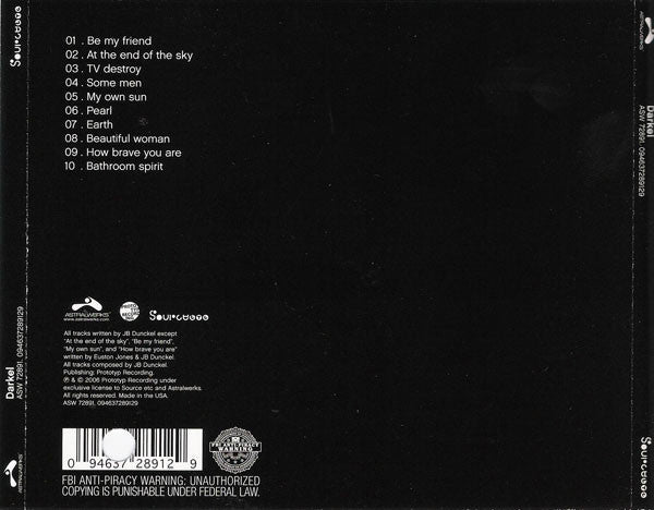 Darkel : Darkel (CD, Album)