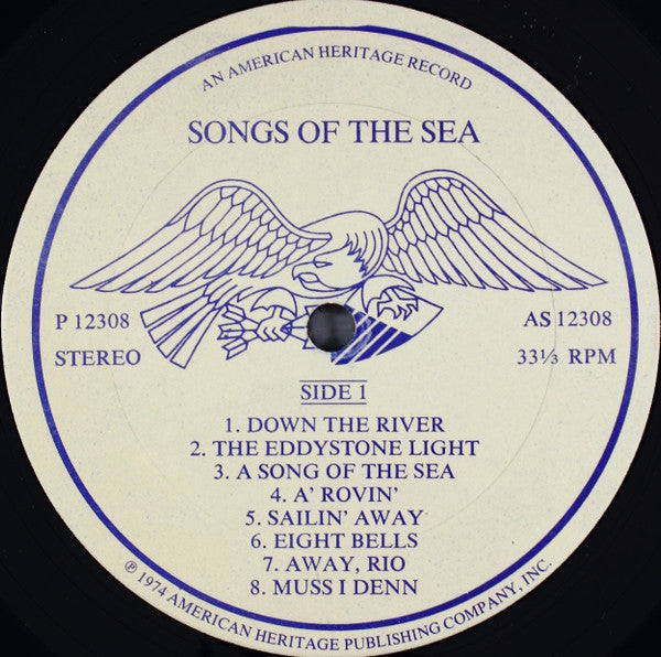 United States Merchant Marine Academy - Kings Point Glee Club : Songs Of The Sea (LP, Album)