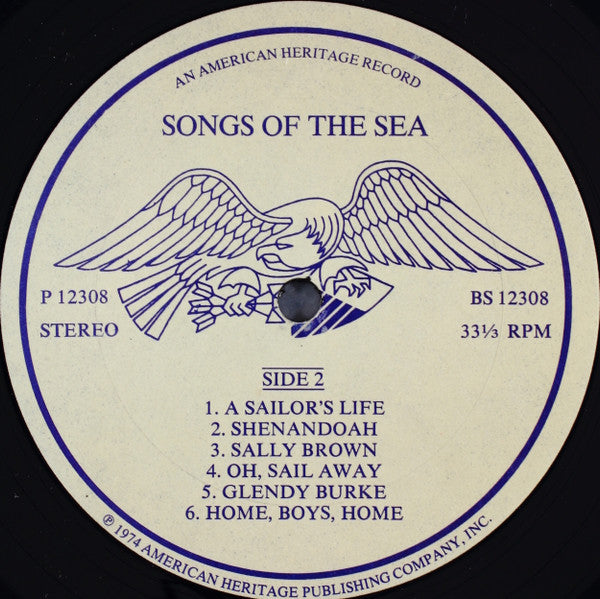 United States Merchant Marine Academy - Kings Point Glee Club : Songs Of The Sea (LP, Album)