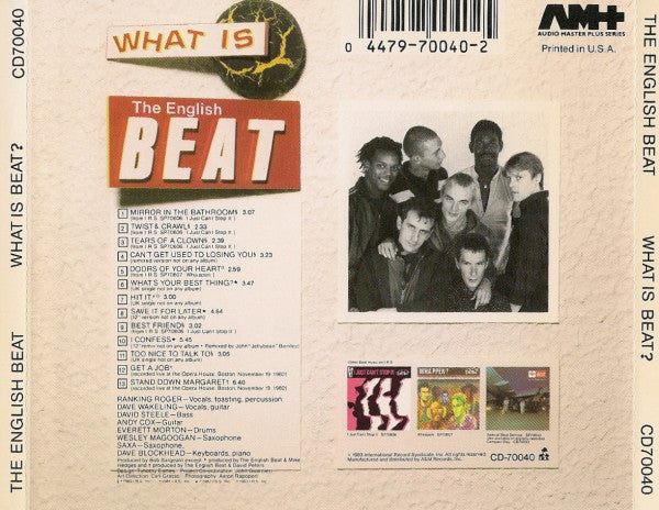 The Beat (2) : What Is Beat? (CD, Comp, RP)