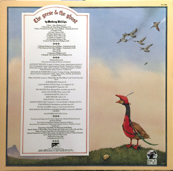 Anthony Phillips : The Geese & The Ghost (LP, Album, RE)