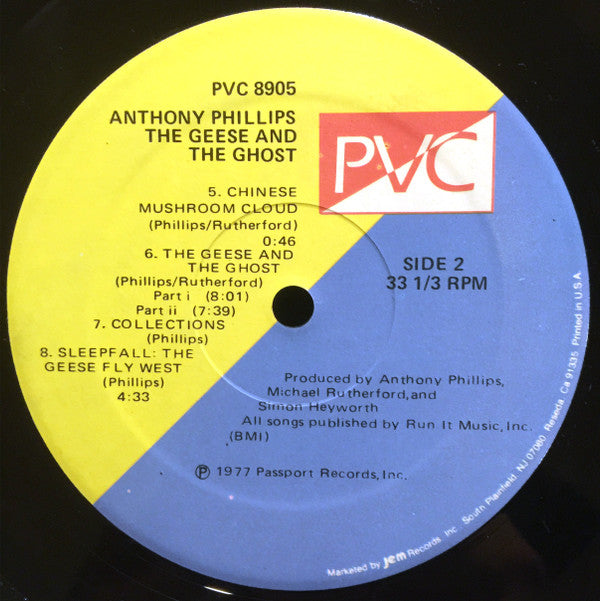 Anthony Phillips : The Geese & The Ghost (LP, Album, RE)