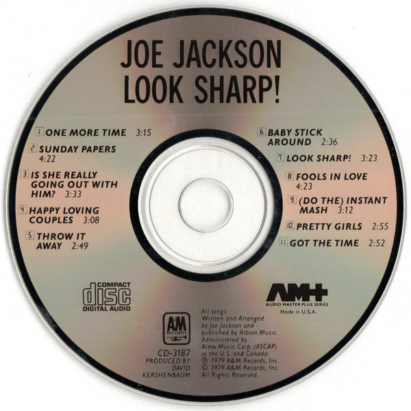 Joe Jackson : Look Sharp! (CD, Album, RE)