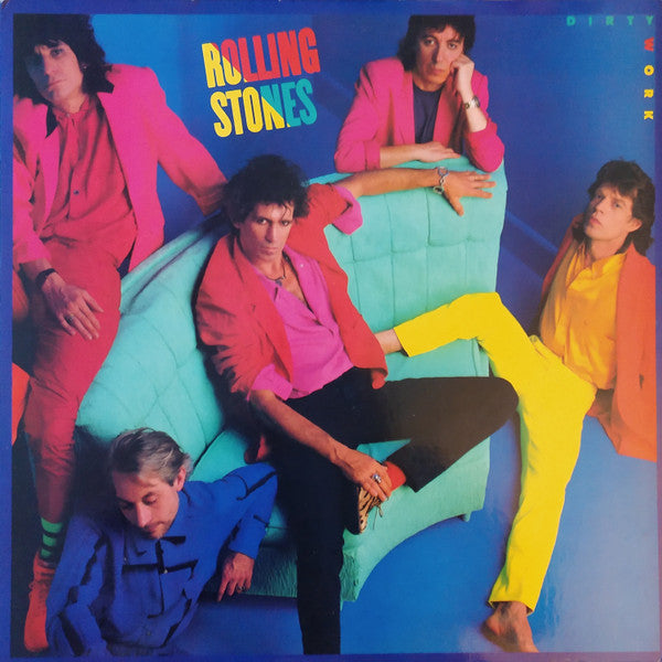 The Rolling Stones : Dirty Work (LP, Album, Car)