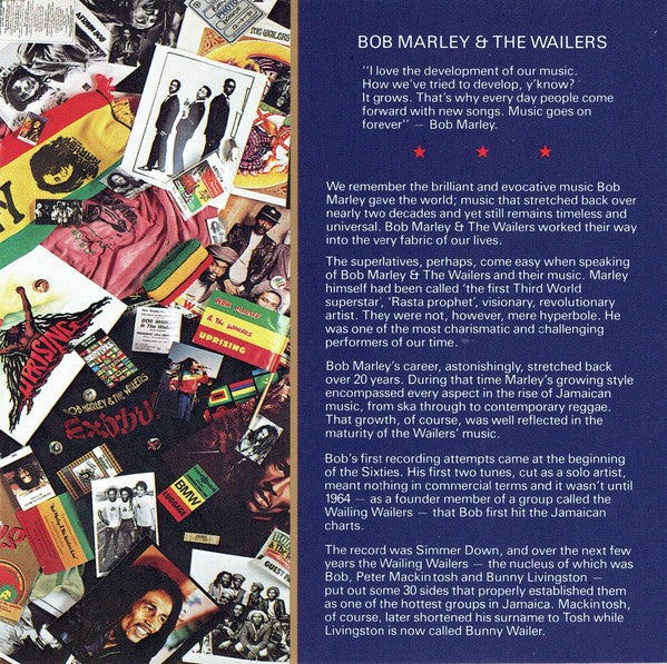 Bob Marley & The Wailers : Legend - The Best Of Bob Marley & The Wailers (CD, Comp, Club)