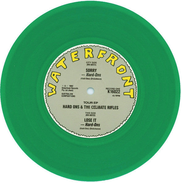 Hard-Ons & The Celibate Rifles : Where The Wild Things Are (7", Gre + 7", Blu + EP, Ltd)