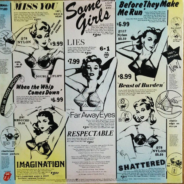 The Rolling Stones : Some Girls (LP, Album, 2nd)