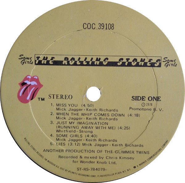 The Rolling Stones : Some Girls (LP, Album, 2nd)