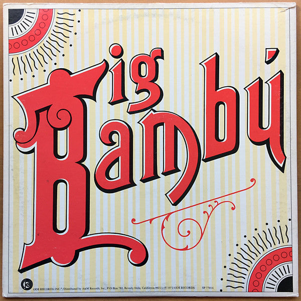Cheech & Chong : Big Bambú (LP, Album, Mon)