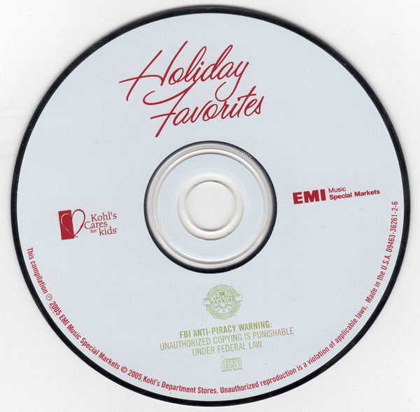 Nat King Cole & Dean Martin : Holiday Favorites (CD, Comp)
