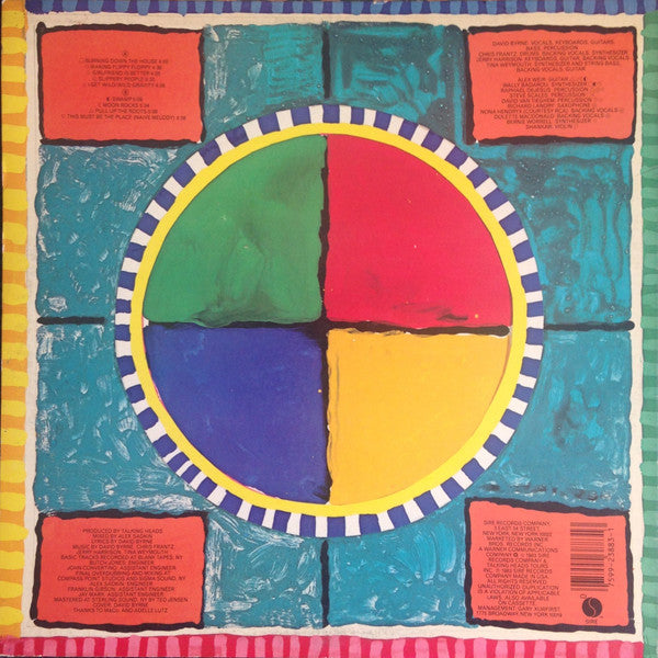 Talking Heads : Speaking In Tongues (LP, Album, Jac)