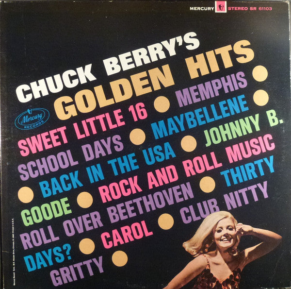 Chuck Berry : Chuck Berry's Golden Hits (LP, Album, RE)
