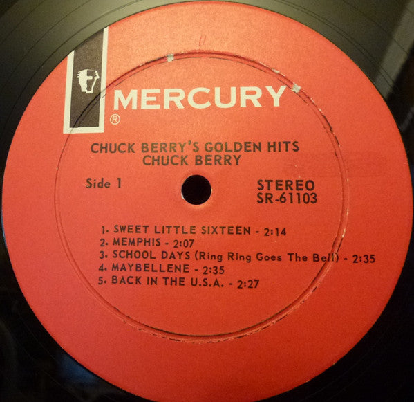 Chuck Berry : Chuck Berry's Golden Hits (LP, Album, RE)