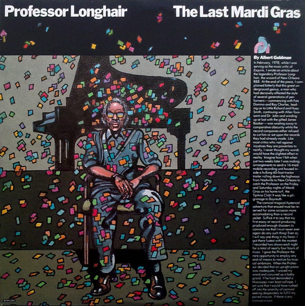 Professor Longhair : The Last Mardi Gras (2xLP, Album, PR )