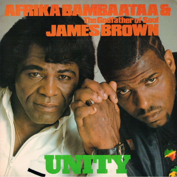Afrika Bambaataa & James Brown : Unity (12", Single)