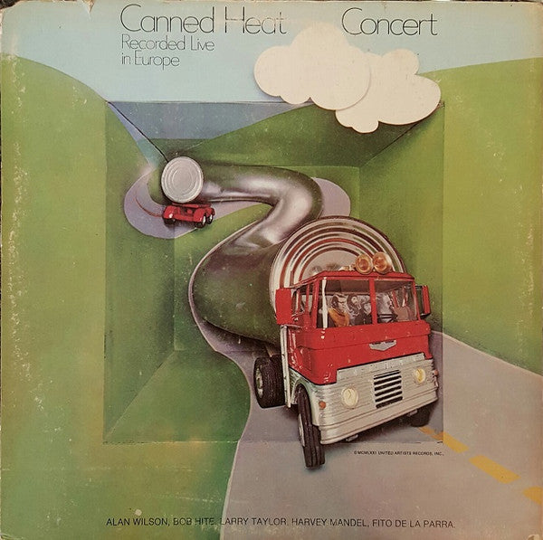 Canned Heat : Concert (Recorded Live In Europe) (LP, Album, Gat)