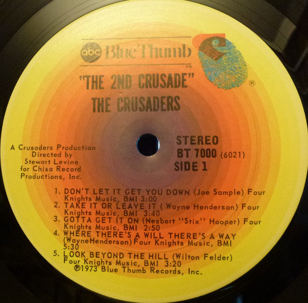 The Crusaders : The 2nd Crusade (2xLP, Album, RE, Ter)