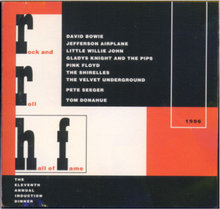 Various : Rock And Roll Hall Of Fame: The Eleventh Annual Induction Dinner, Wednesday, January 17th 1996 (CD, Comp, Promo, Smplr)