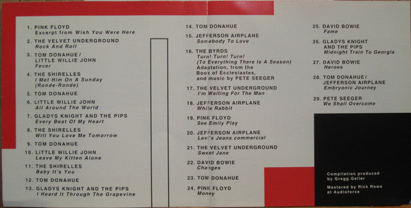 Various : Rock And Roll Hall Of Fame: The Eleventh Annual Induction Dinner, Wednesday, January 17th 1996 (CD, Comp, Promo, Smplr)