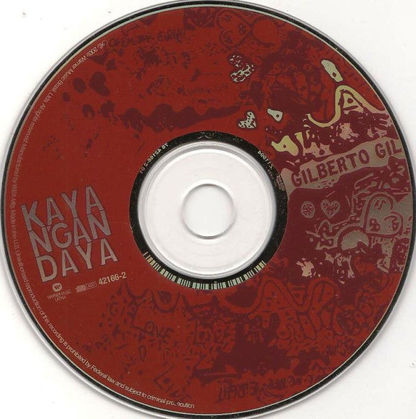 Gilberto Gil : Kaya N'Gan Daya (CD, Album)