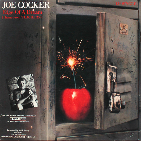 Joe Cocker : Edge Of A Dream (Theme From "Teachers" (12", Single, Promo)