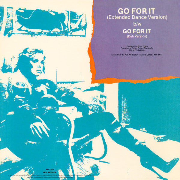 Kim Wilde : Go For It (12")