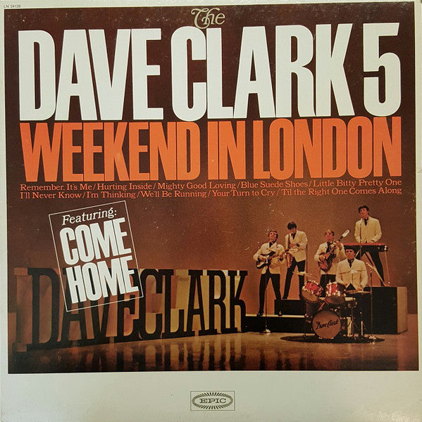 The Dave Clark Five : Weekend In London (LP, Album, Mono)