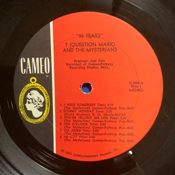 ? Question Mark And The Mysterians* : 96 Tears (LP, Album, Mono)