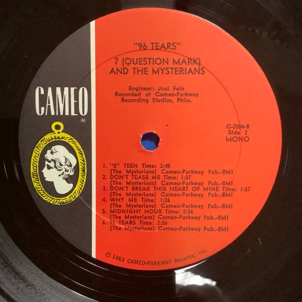 ? Question Mark And The Mysterians* : 96 Tears (LP, Album, Mono)