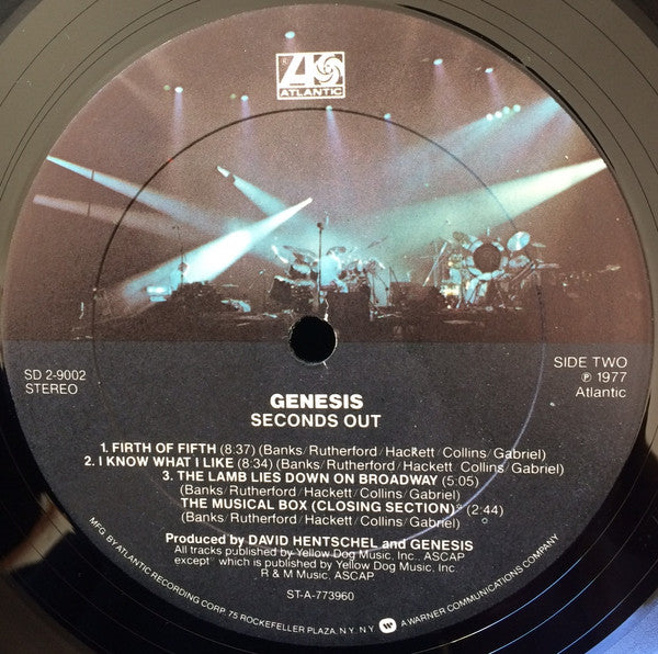 Genesis : Seconds Out (2xLP, Album, Bes)