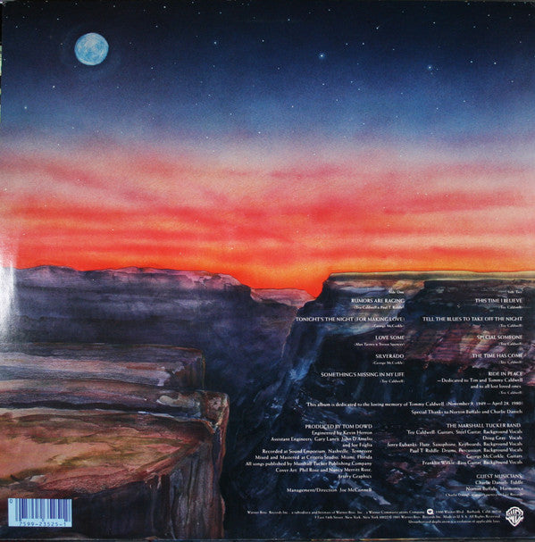 The Marshall Tucker Band : Dedicated (LP, Album, Jac)