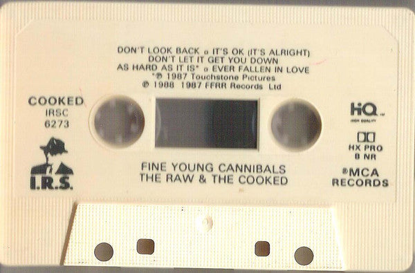 Fine Young Cannibals : The Raw & The Cooked (Cass, Album)