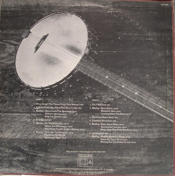 Mississippi Banjo Band : Theme From "Tom Sawyer" And 24 Other Riverboat Favorites (LP)