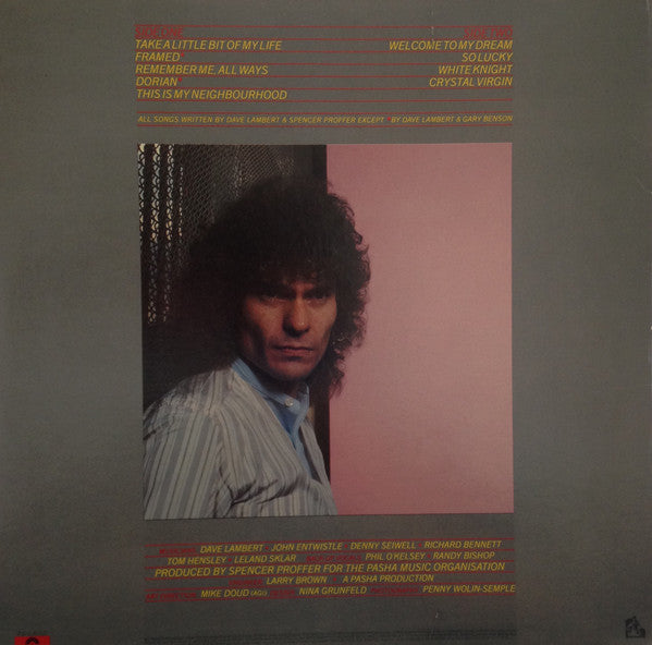 Dave Lambert (4) : Framed (LP, Album)
