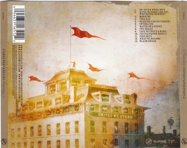 Kisschasy : United Paper People (CD, Album)