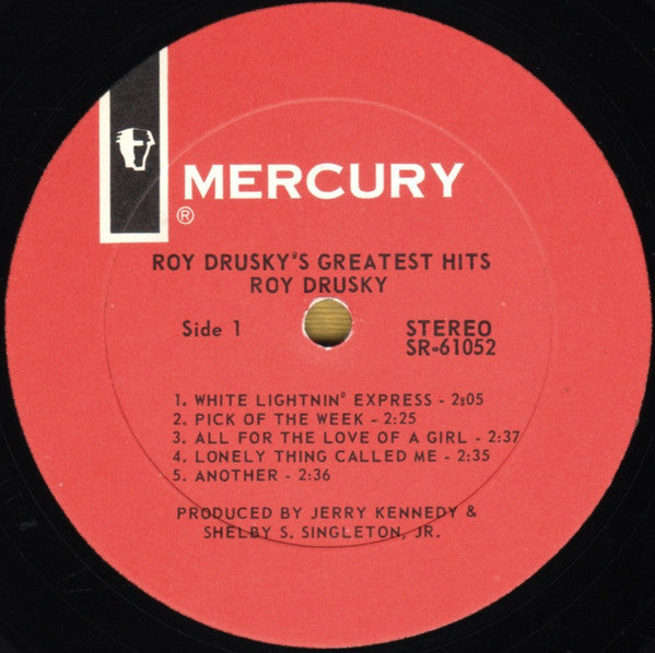 Roy Drusky : Roy Drusky's Greatest Hits (LP, Comp)